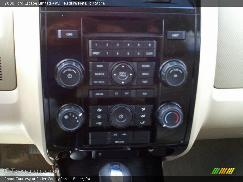 Redfire Metallic / Stone 2008 Ford Escape Limited 4WD
