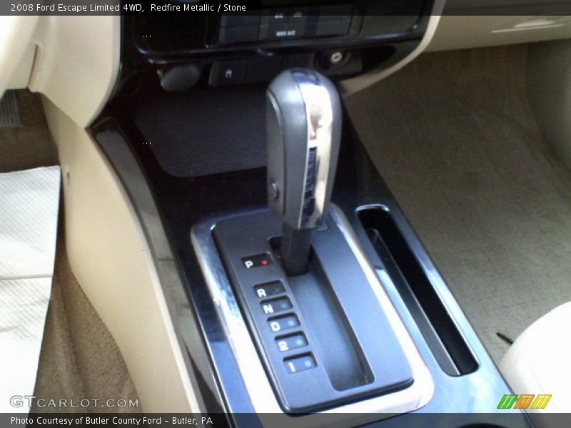 Redfire Metallic / Stone 2008 Ford Escape Limited 4WD