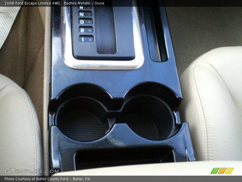 Redfire Metallic / Stone 2008 Ford Escape Limited 4WD