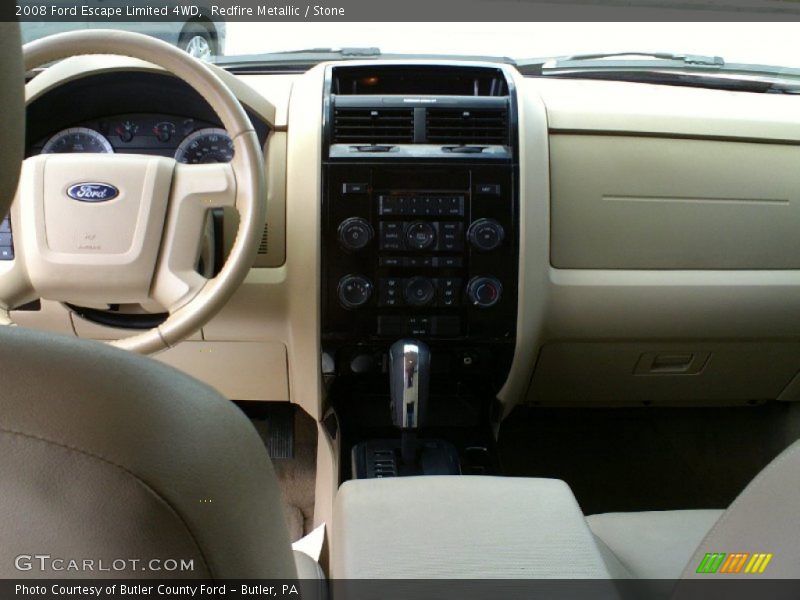 Redfire Metallic / Stone 2008 Ford Escape Limited 4WD