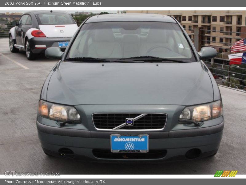 Platinum Green Metallic / Taupe 2003 Volvo S60 2.4