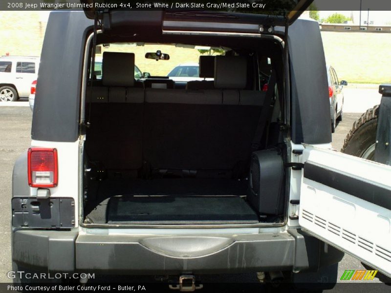 Stone White / Dark Slate Gray/Med Slate Gray 2008 Jeep Wrangler Unlimited Rubicon 4x4