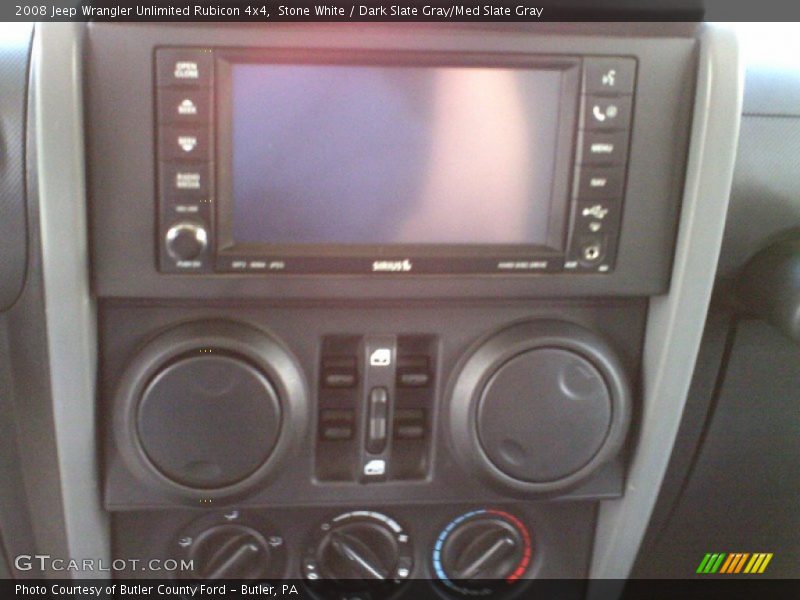 Stone White / Dark Slate Gray/Med Slate Gray 2008 Jeep Wrangler Unlimited Rubicon 4x4