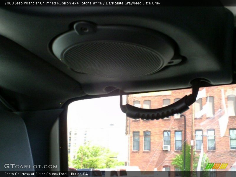 Stone White / Dark Slate Gray/Med Slate Gray 2008 Jeep Wrangler Unlimited Rubicon 4x4