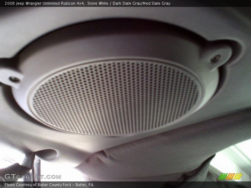 Stone White / Dark Slate Gray/Med Slate Gray 2008 Jeep Wrangler Unlimited Rubicon 4x4