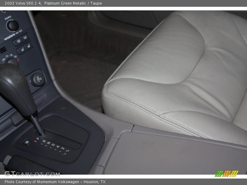 Platinum Green Metallic / Taupe 2003 Volvo S60 2.4