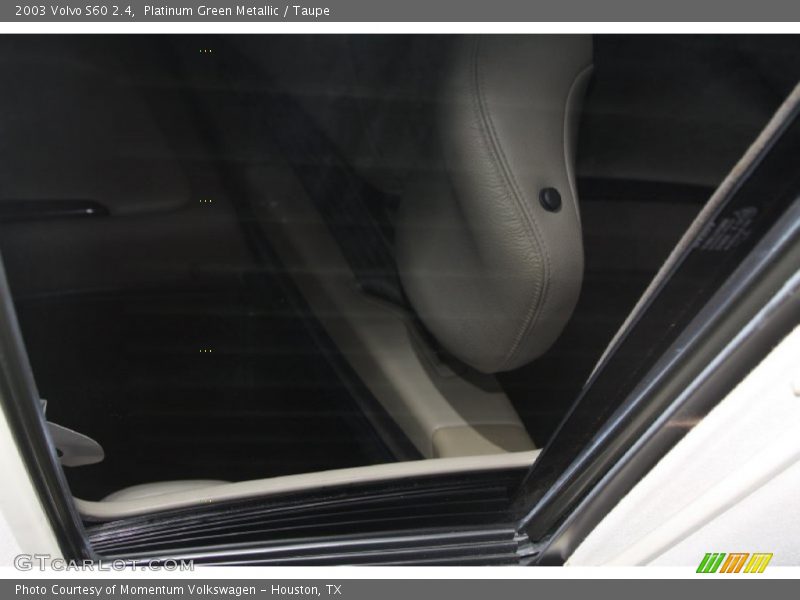 Platinum Green Metallic / Taupe 2003 Volvo S60 2.4