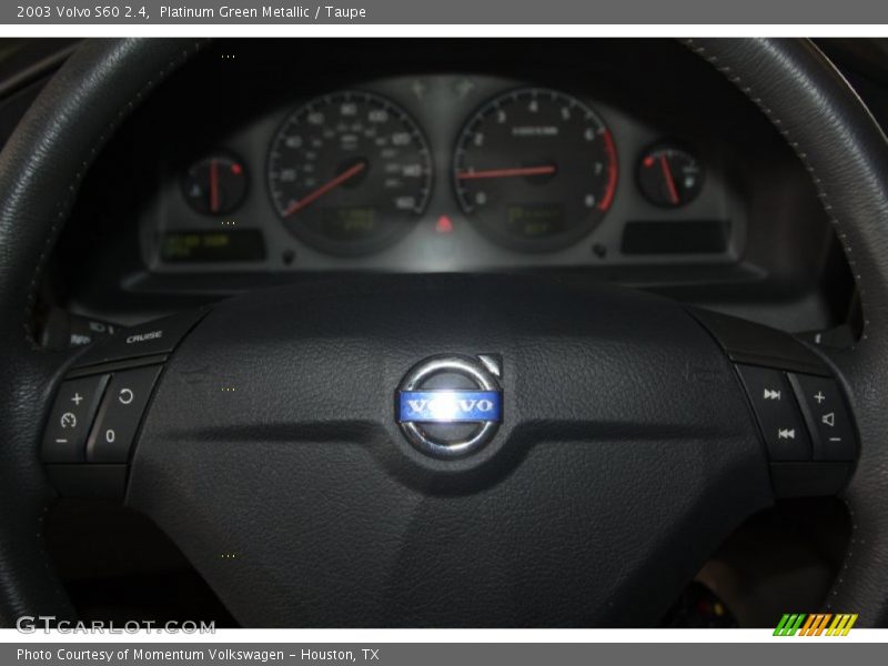 Platinum Green Metallic / Taupe 2003 Volvo S60 2.4