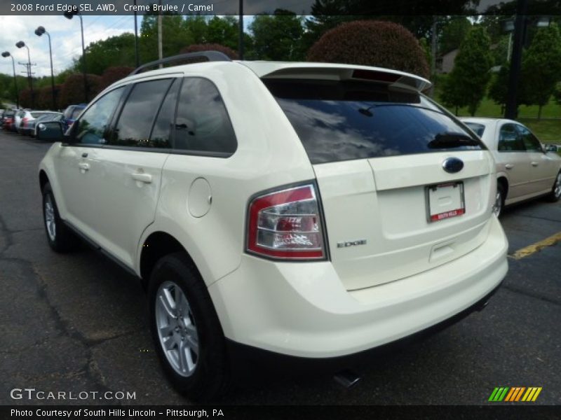 Creme Brulee / Camel 2008 Ford Edge SEL AWD