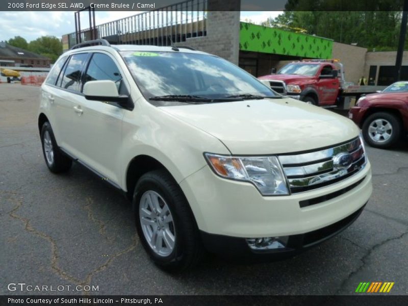 Creme Brulee / Camel 2008 Ford Edge SEL AWD