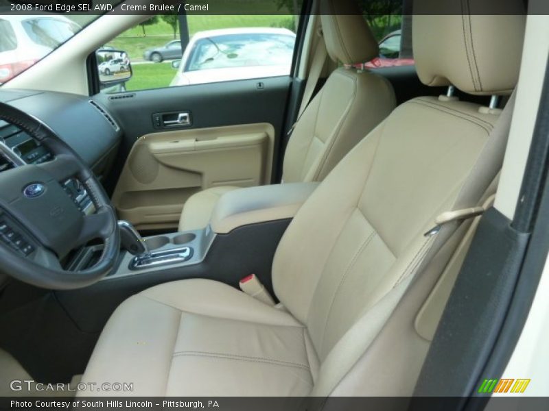 Creme Brulee / Camel 2008 Ford Edge SEL AWD