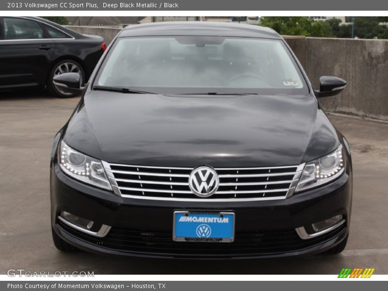 Deep Black Metallic / Black 2013 Volkswagen CC Sport Plus