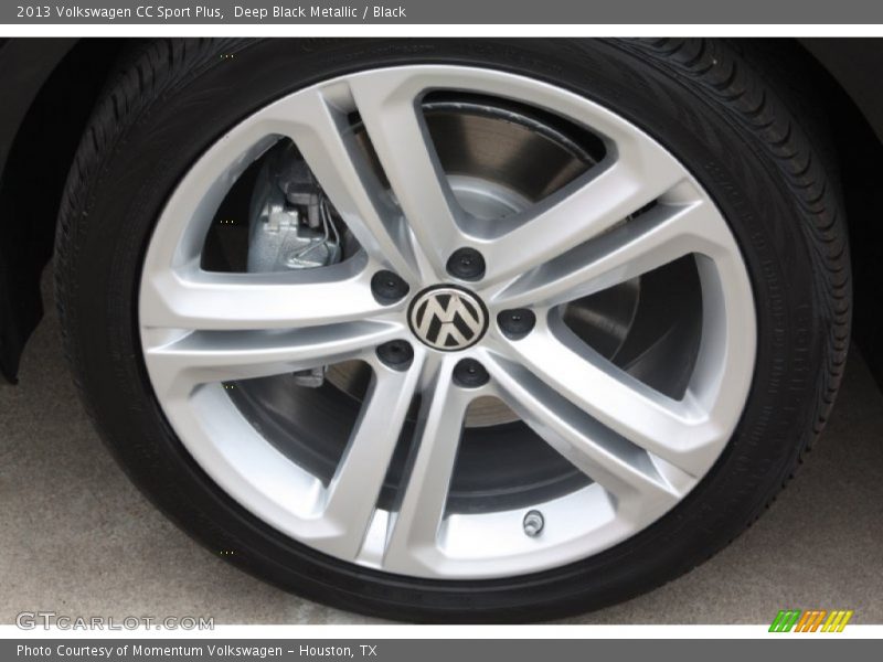 Deep Black Metallic / Black 2013 Volkswagen CC Sport Plus