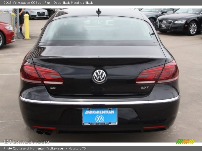 Deep Black Metallic / Black 2013 Volkswagen CC Sport Plus
