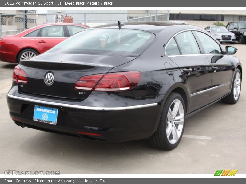 Deep Black Metallic / Black 2013 Volkswagen CC Sport Plus