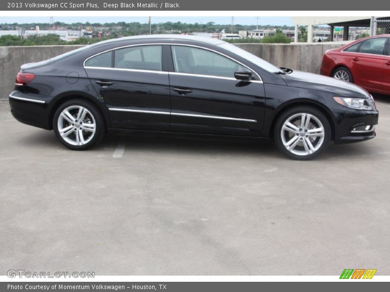 Deep Black Metallic / Black 2013 Volkswagen CC Sport Plus