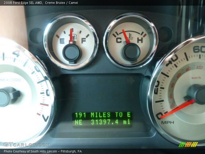 Creme Brulee / Camel 2008 Ford Edge SEL AWD