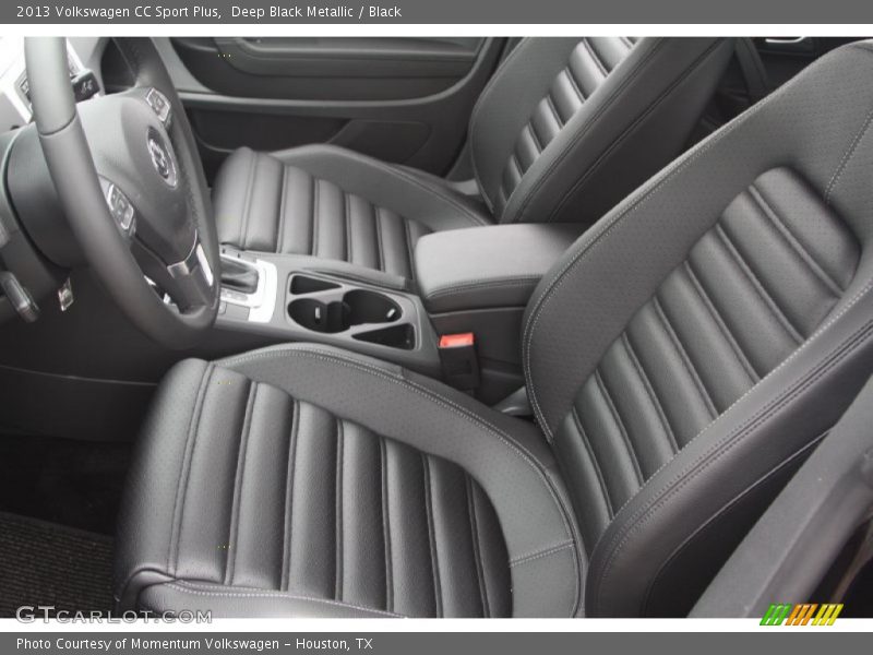 Deep Black Metallic / Black 2013 Volkswagen CC Sport Plus