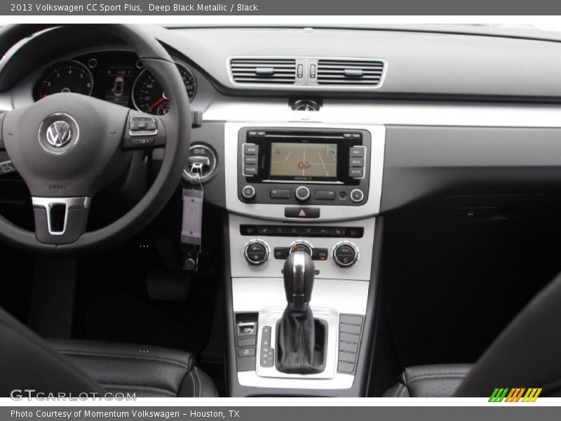 Deep Black Metallic / Black 2013 Volkswagen CC Sport Plus