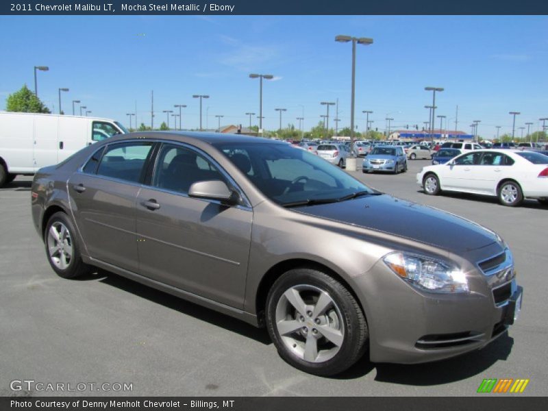 Mocha Steel Metallic / Ebony 2011 Chevrolet Malibu LT