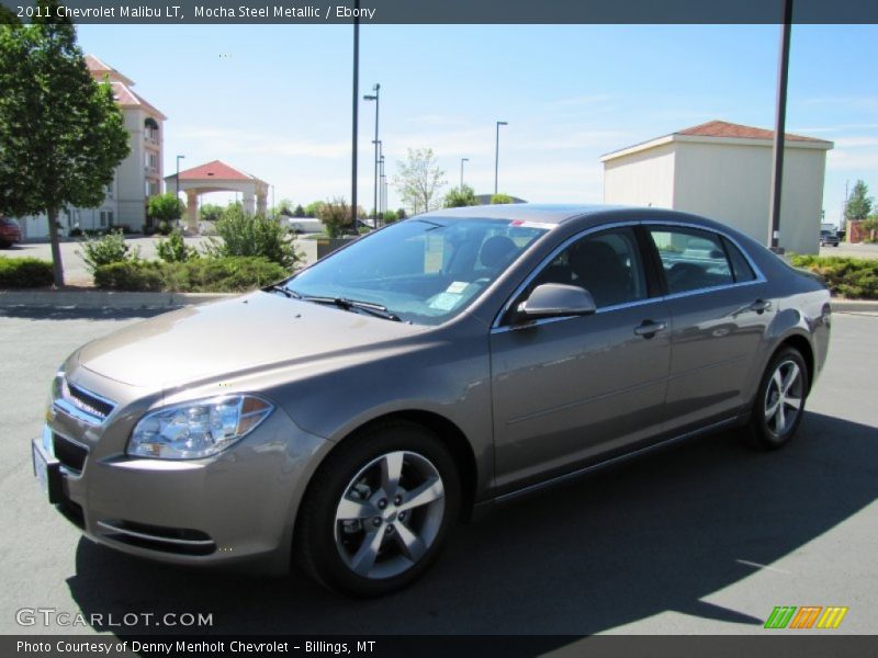 Mocha Steel Metallic / Ebony 2011 Chevrolet Malibu LT