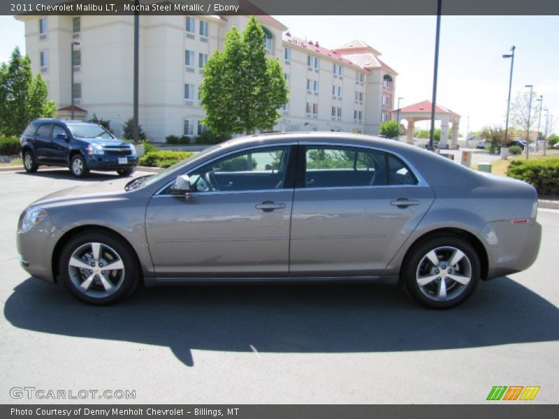 Mocha Steel Metallic / Ebony 2011 Chevrolet Malibu LT