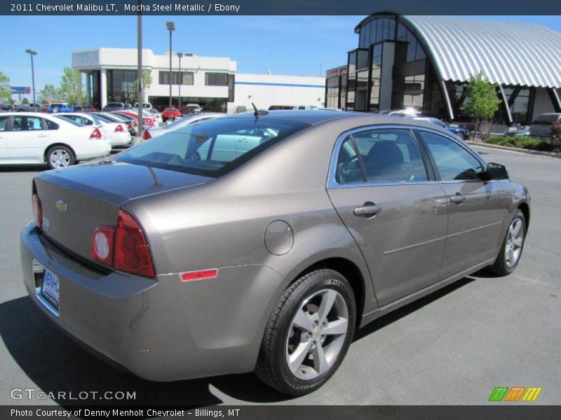 Mocha Steel Metallic / Ebony 2011 Chevrolet Malibu LT