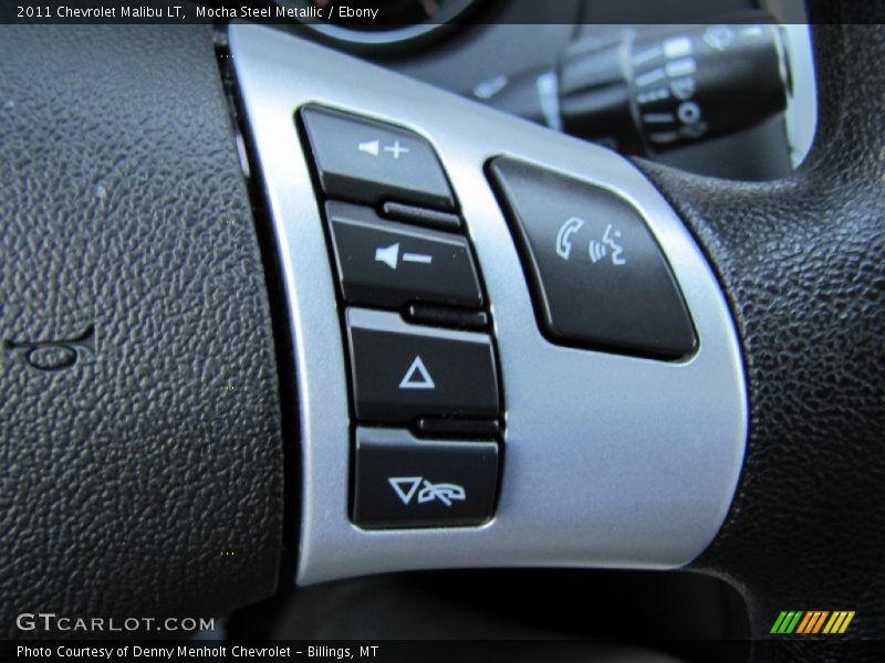 Mocha Steel Metallic / Ebony 2011 Chevrolet Malibu LT