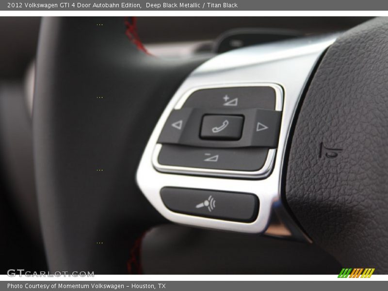 Controls of 2012 GTI 4 Door Autobahn Edition