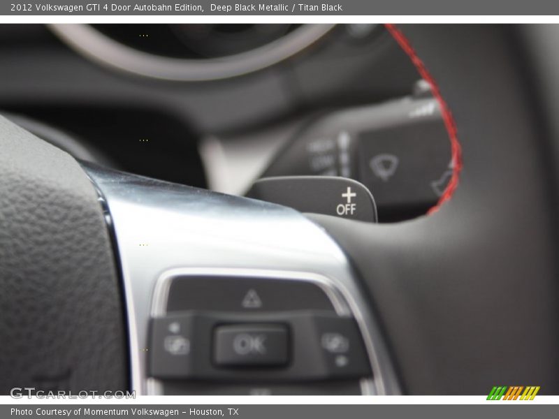 Deep Black Metallic / Titan Black 2012 Volkswagen GTI 4 Door Autobahn Edition