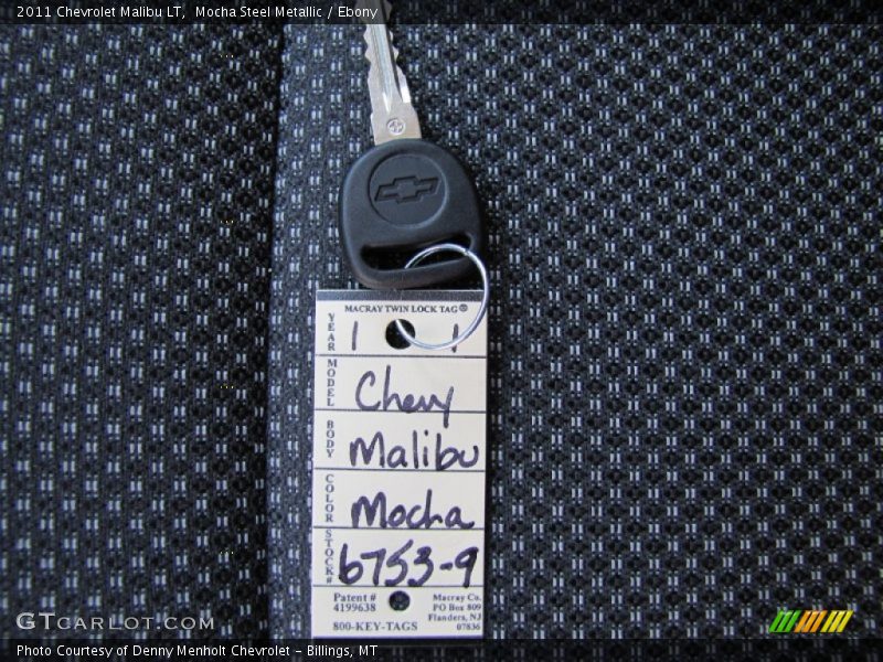 Mocha Steel Metallic / Ebony 2011 Chevrolet Malibu LT