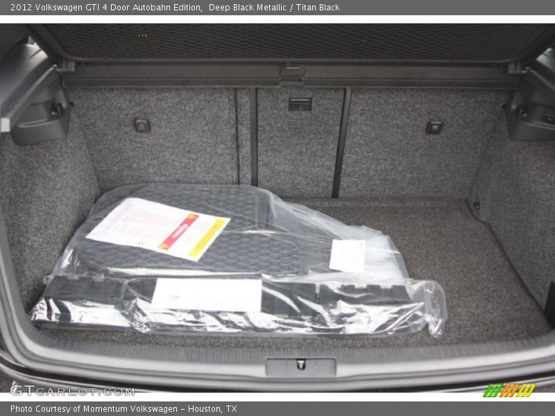  2012 GTI 4 Door Autobahn Edition Trunk