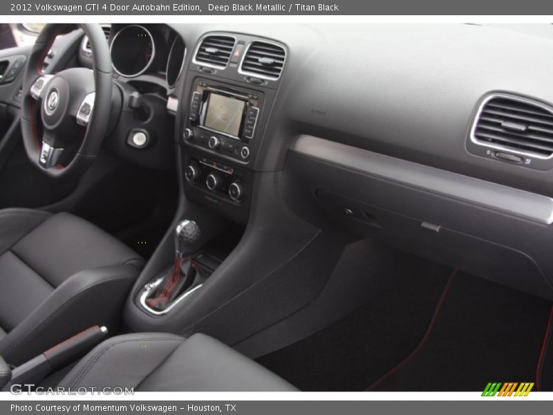 Deep Black Metallic / Titan Black 2012 Volkswagen GTI 4 Door Autobahn Edition