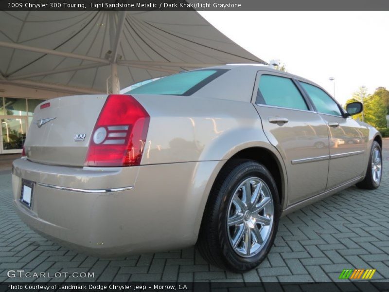 Light Sandstone Metallic / Dark Khaki/Light Graystone 2009 Chrysler 300 Touring