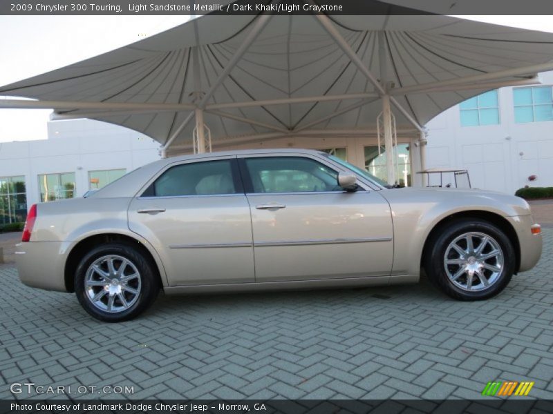 Light Sandstone Metallic / Dark Khaki/Light Graystone 2009 Chrysler 300 Touring