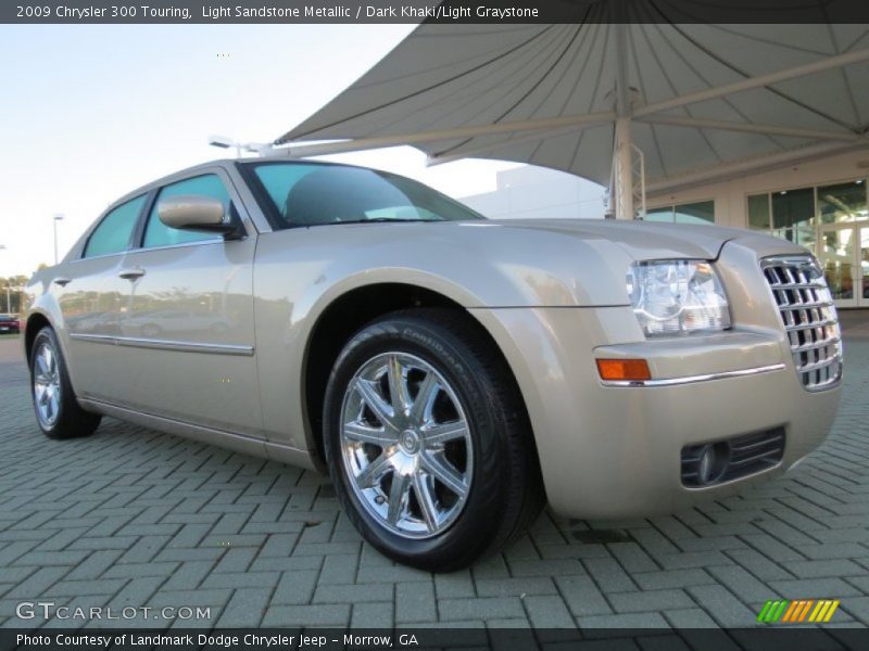 Light Sandstone Metallic / Dark Khaki/Light Graystone 2009 Chrysler 300 Touring