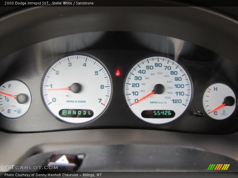  2003 Intrepid SXT SXT Gauges