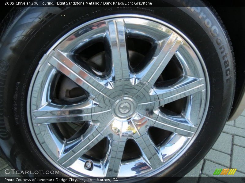Light Sandstone Metallic / Dark Khaki/Light Graystone 2009 Chrysler 300 Touring
