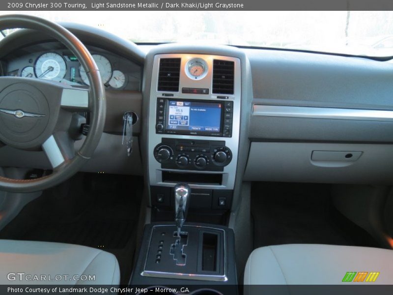 Light Sandstone Metallic / Dark Khaki/Light Graystone 2009 Chrysler 300 Touring