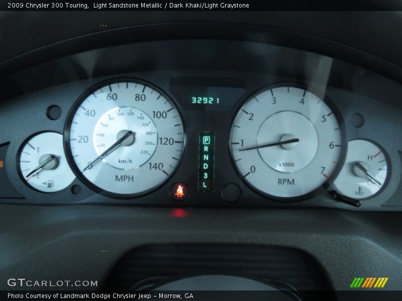 Light Sandstone Metallic / Dark Khaki/Light Graystone 2009 Chrysler 300 Touring