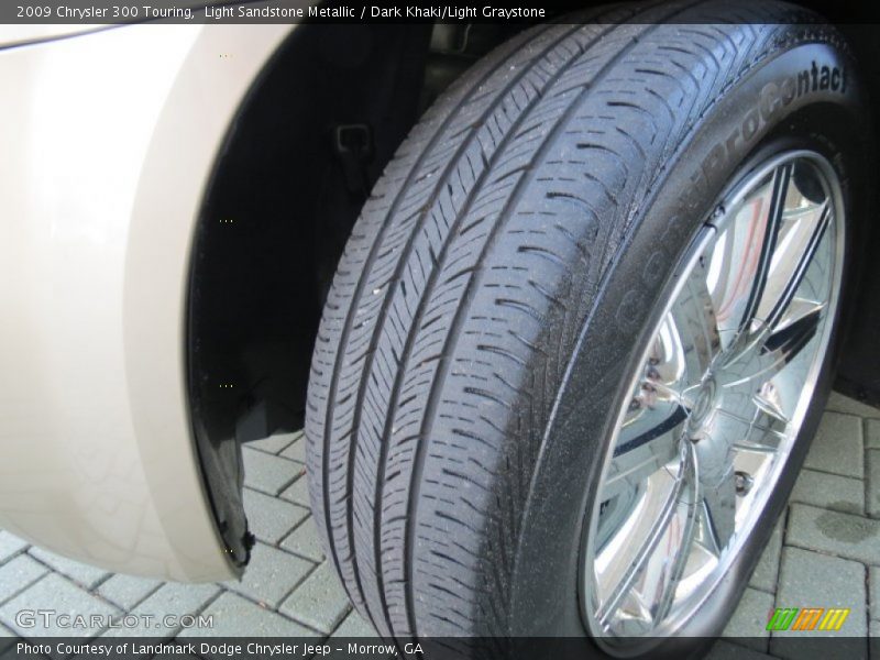 Light Sandstone Metallic / Dark Khaki/Light Graystone 2009 Chrysler 300 Touring