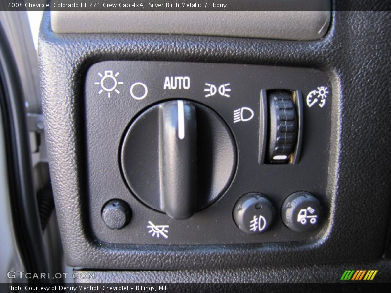 Silver Birch Metallic / Ebony 2008 Chevrolet Colorado LT Z71 Crew Cab 4x4