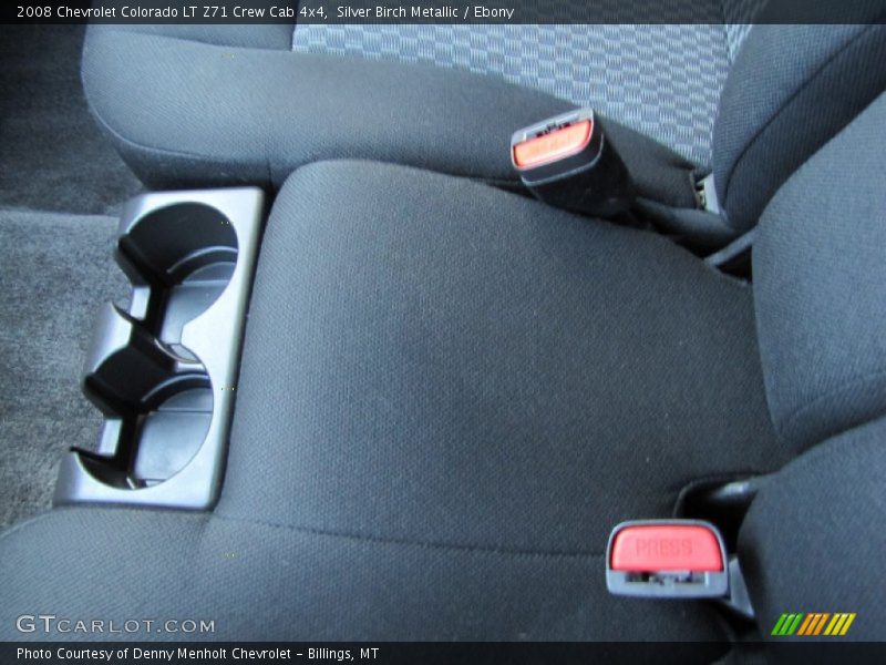 Silver Birch Metallic / Ebony 2008 Chevrolet Colorado LT Z71 Crew Cab 4x4