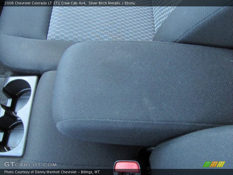 Silver Birch Metallic / Ebony 2008 Chevrolet Colorado LT Z71 Crew Cab 4x4