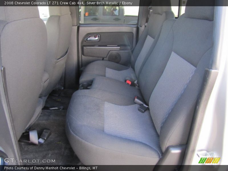 Silver Birch Metallic / Ebony 2008 Chevrolet Colorado LT Z71 Crew Cab 4x4