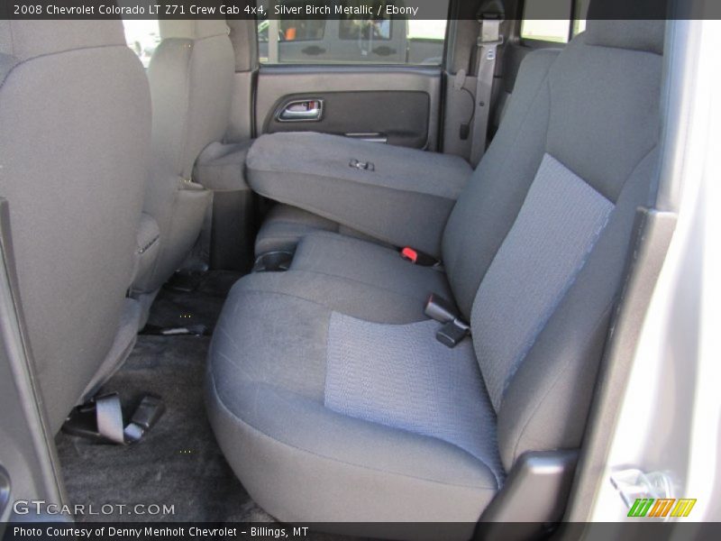 Silver Birch Metallic / Ebony 2008 Chevrolet Colorado LT Z71 Crew Cab 4x4