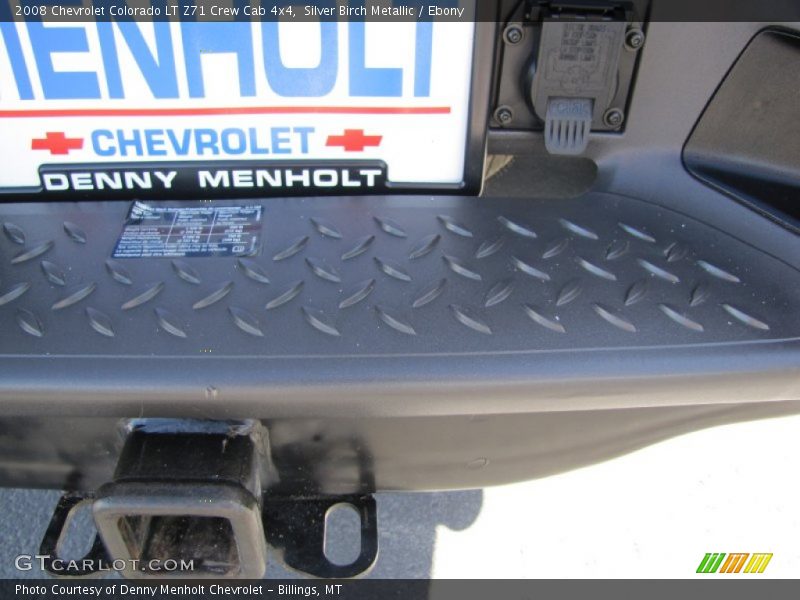 Silver Birch Metallic / Ebony 2008 Chevrolet Colorado LT Z71 Crew Cab 4x4