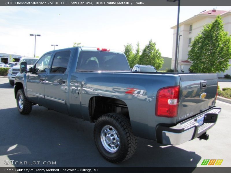 Blue Granite Metallic / Ebony 2010 Chevrolet Silverado 2500HD LT Crew Cab 4x4