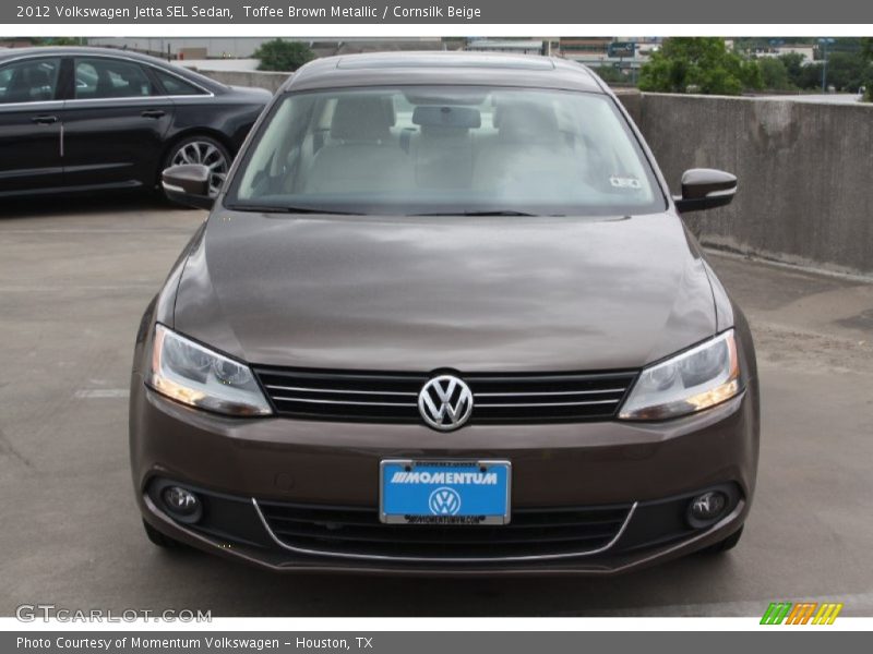 Toffee Brown Metallic / Cornsilk Beige 2012 Volkswagen Jetta SEL Sedan