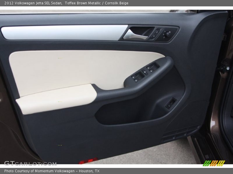 Toffee Brown Metallic / Cornsilk Beige 2012 Volkswagen Jetta SEL Sedan